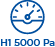 Suprapresiune până la 5000 Pa